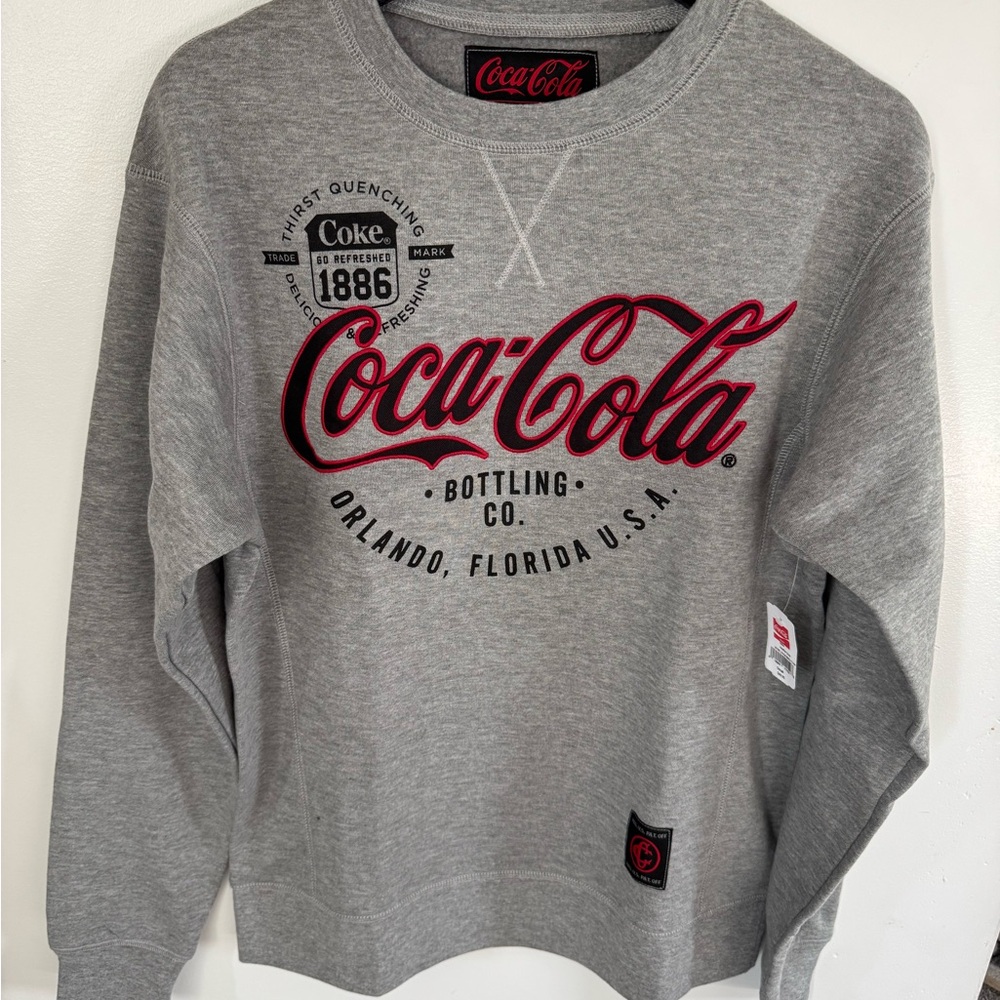 Coca Cola Gray Men's Sweater